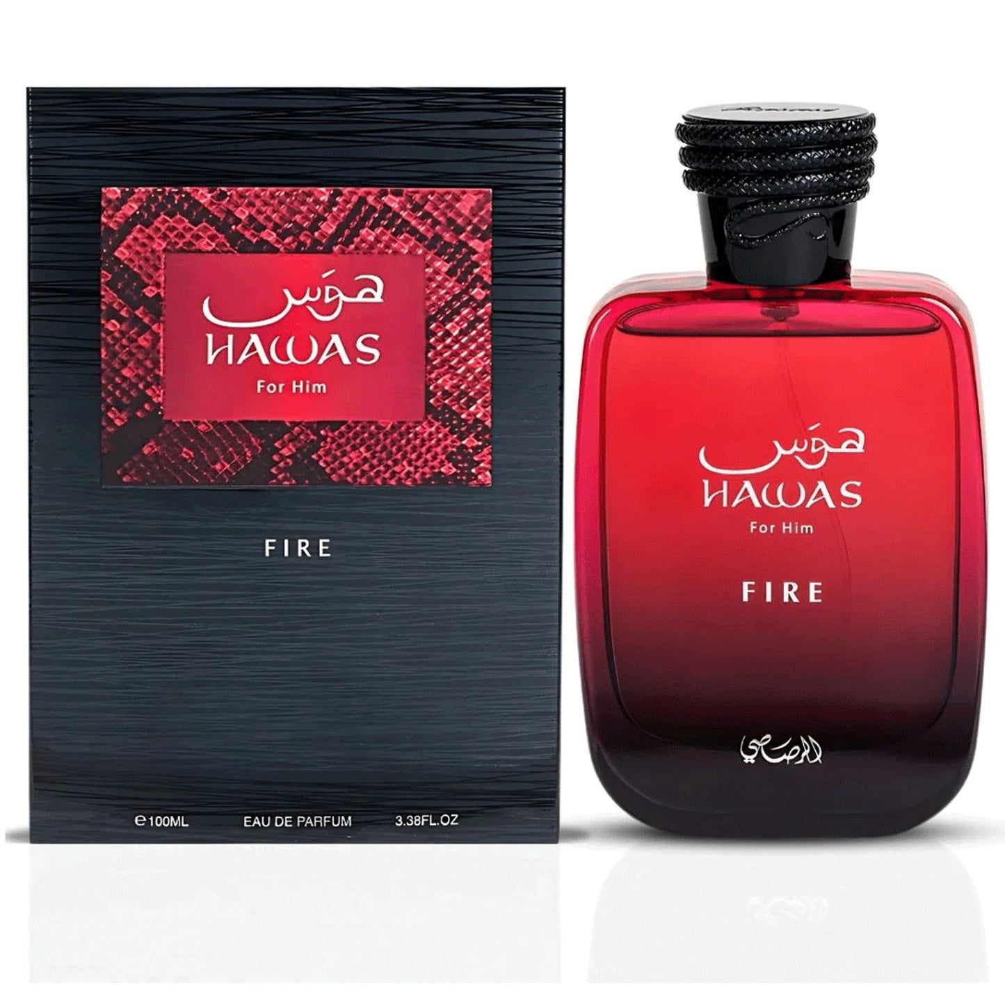 Rasasi Hawas Fire Men’s Eau de Parfum – 100ml