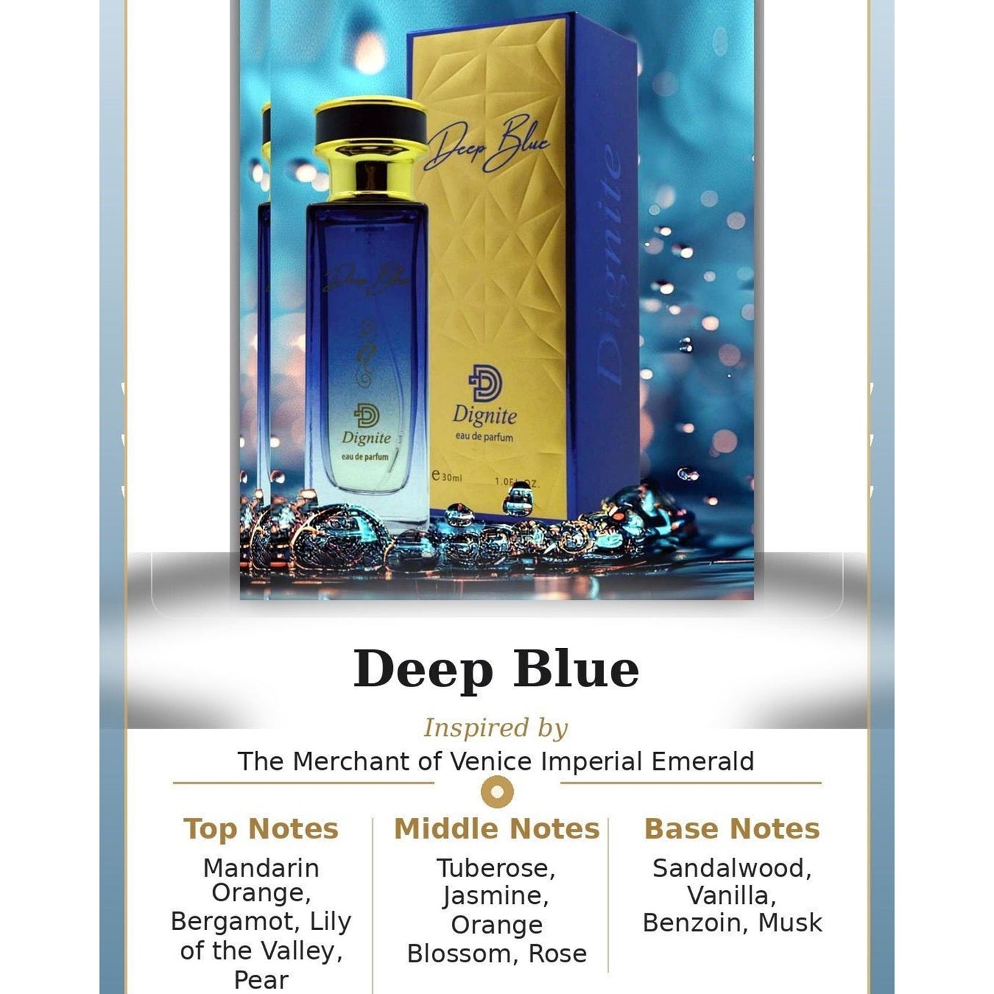 Dignite Deep Blue Women’s Eau de Parfum – 30ml