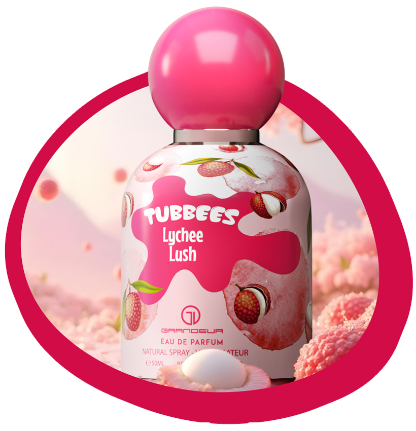 Grandeur Tubbees Lychee Lush Eau de Parfum 50ml