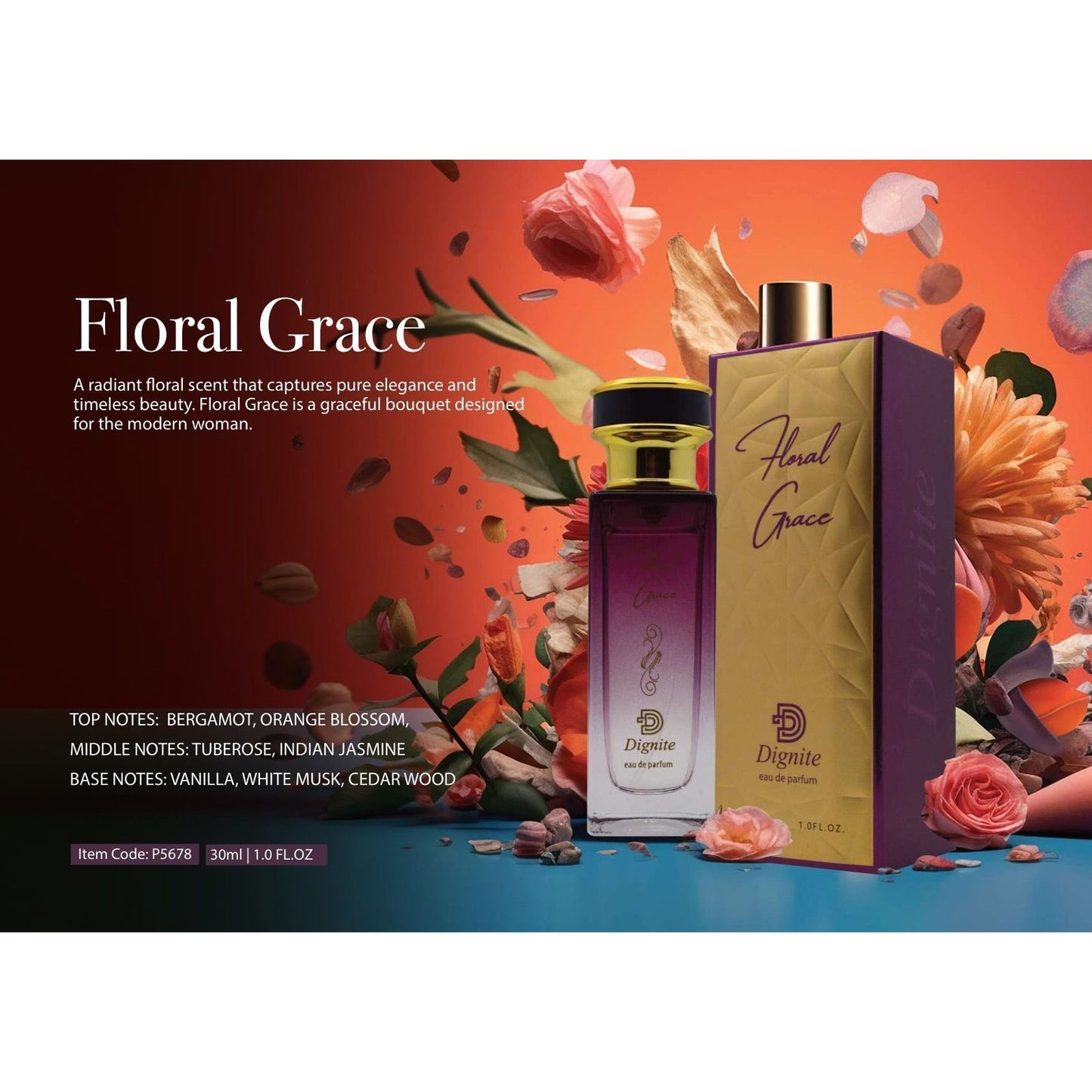 Dignite Floral Grace Women’s Eau de Parfum – 30ml