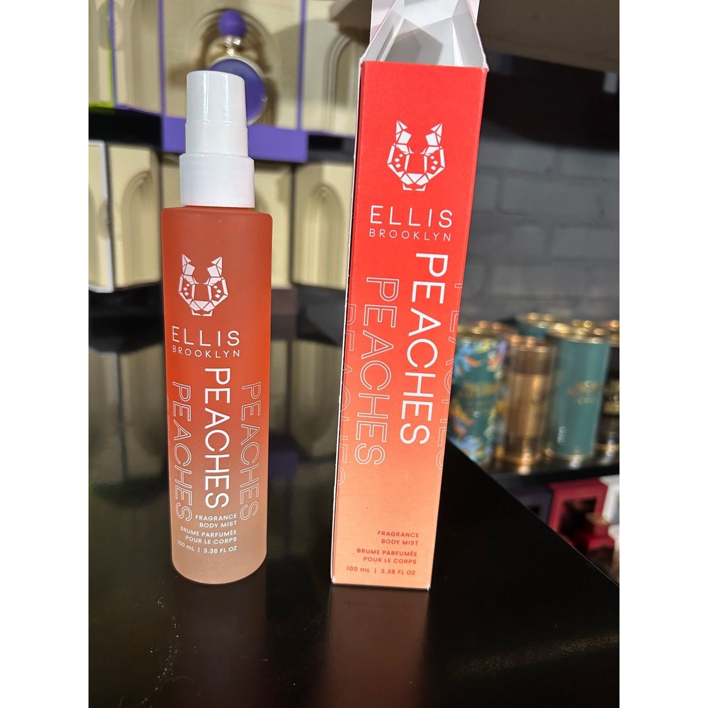 Ellis Brooklyn Peaches Fragrance Body Mist In N, A