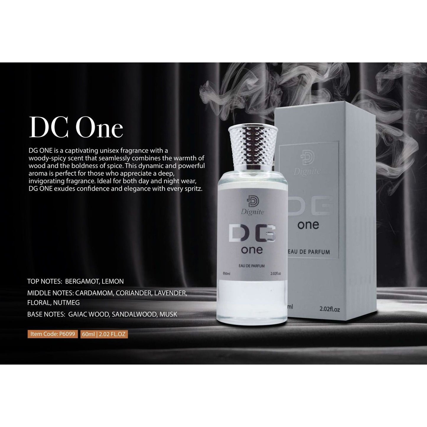 Dignite DG One Unisex Eau de Parfum – 60ml