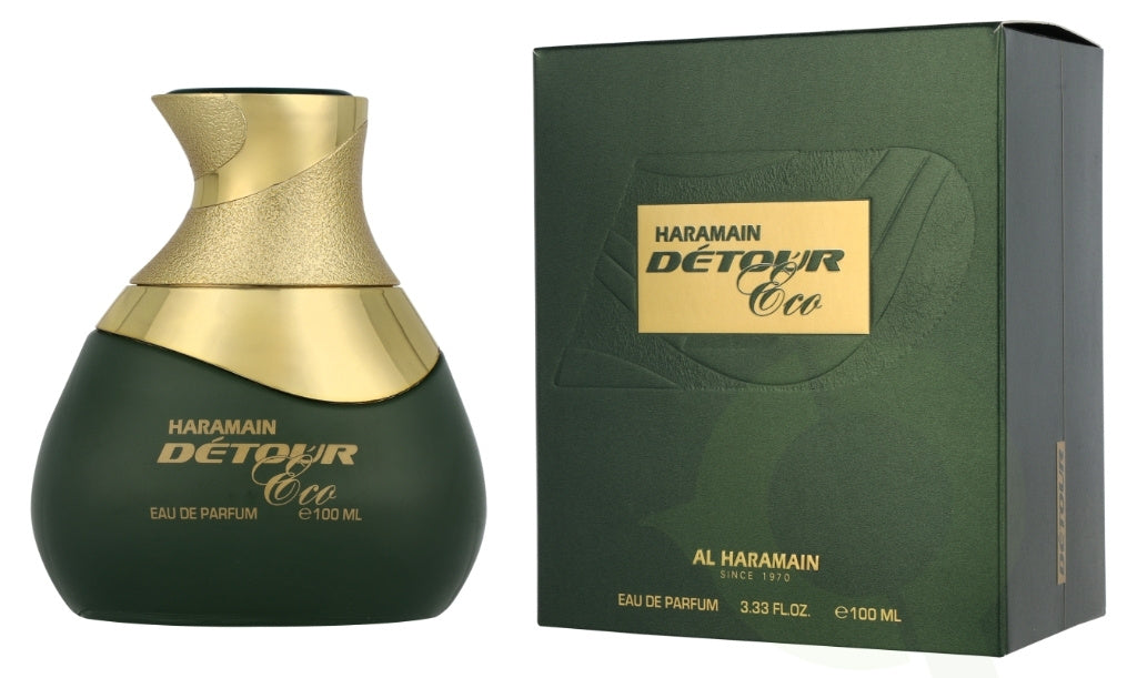 Al Haramain Detour Eco Eau de Parfum 100ml bottle and box