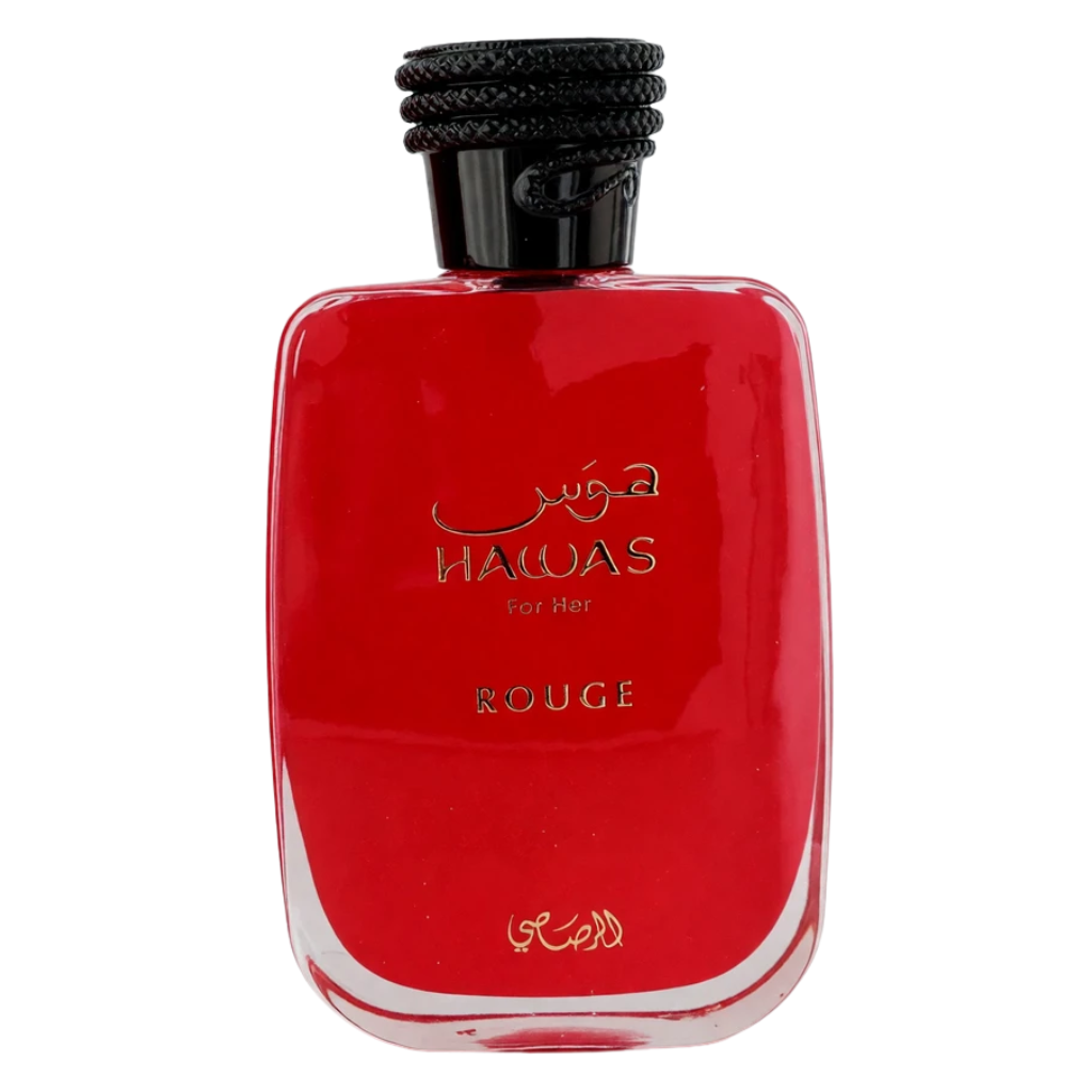 Rasasi Hawas Rouge Women’s Eau de Parfum – 100ml bottle