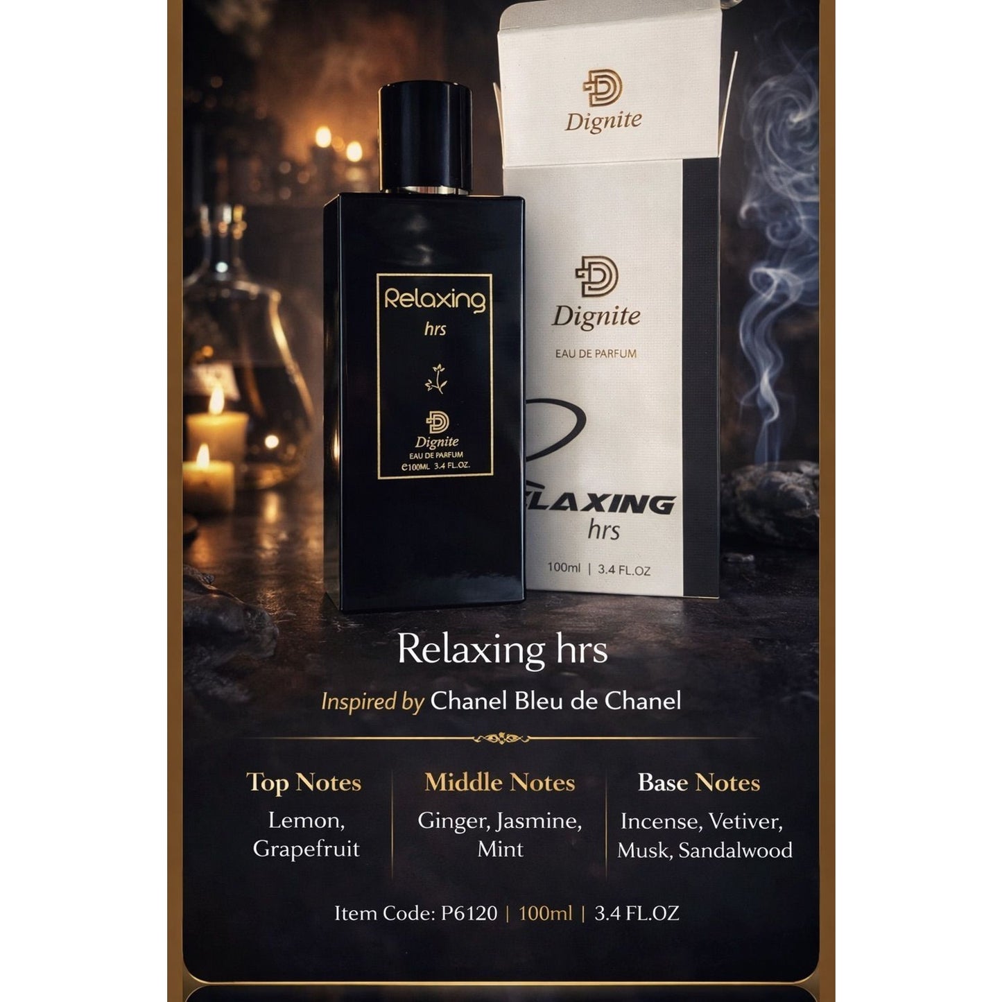 Dignite Relaxing Hrs Unisex Eau de Parfum – 100ml