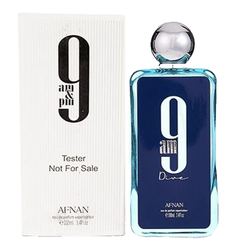 Afnan 9AM Dive Unisex Eau de Parfum Tester – 100ml