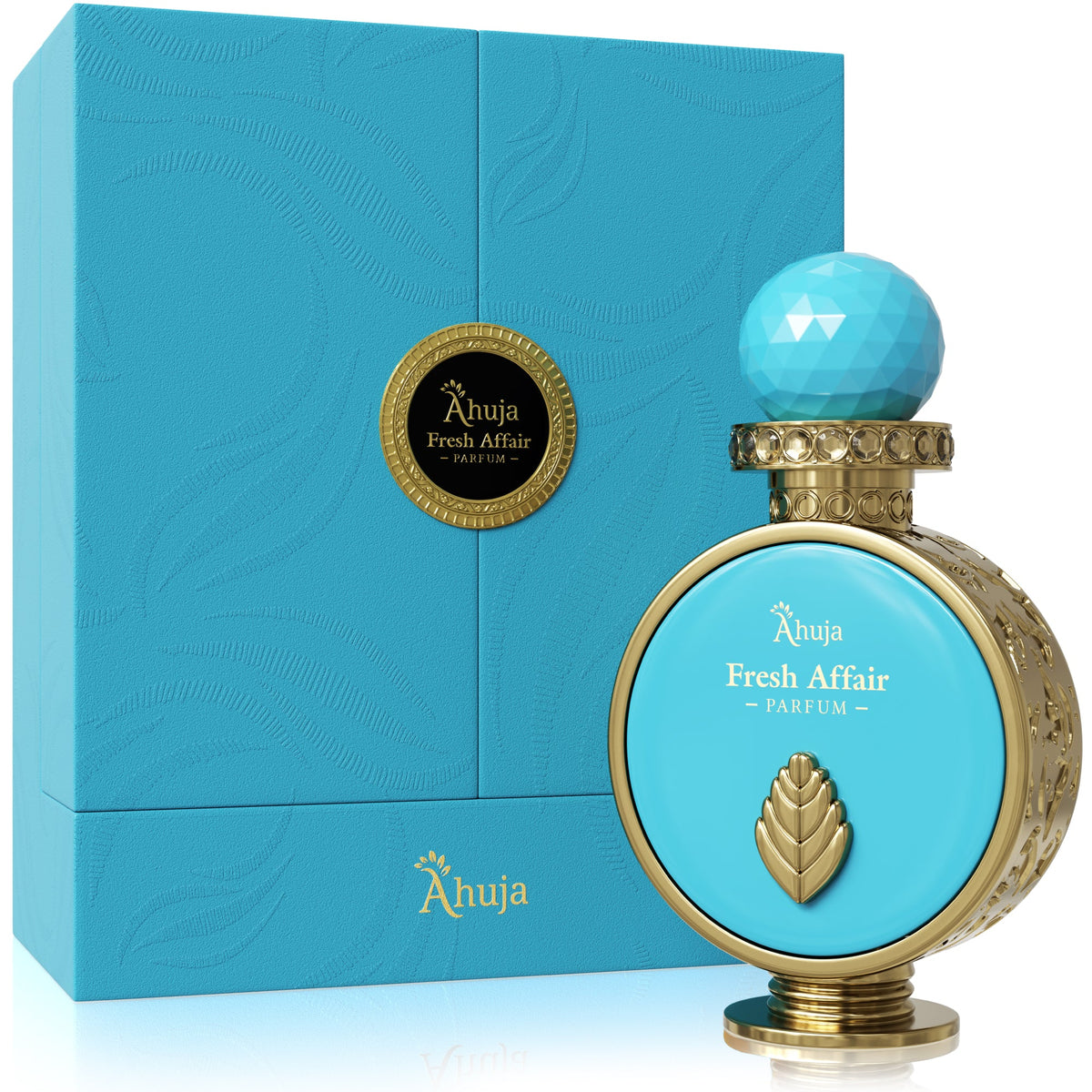 Ahuja Fresh Affairs Parfum 100ml bottle and presentation box
