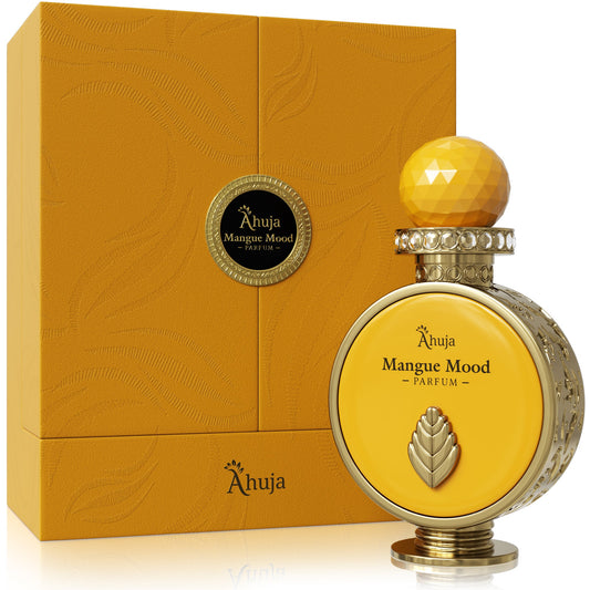 Ahuja Mangue Mood Parfum 100ml bottle and presentation box