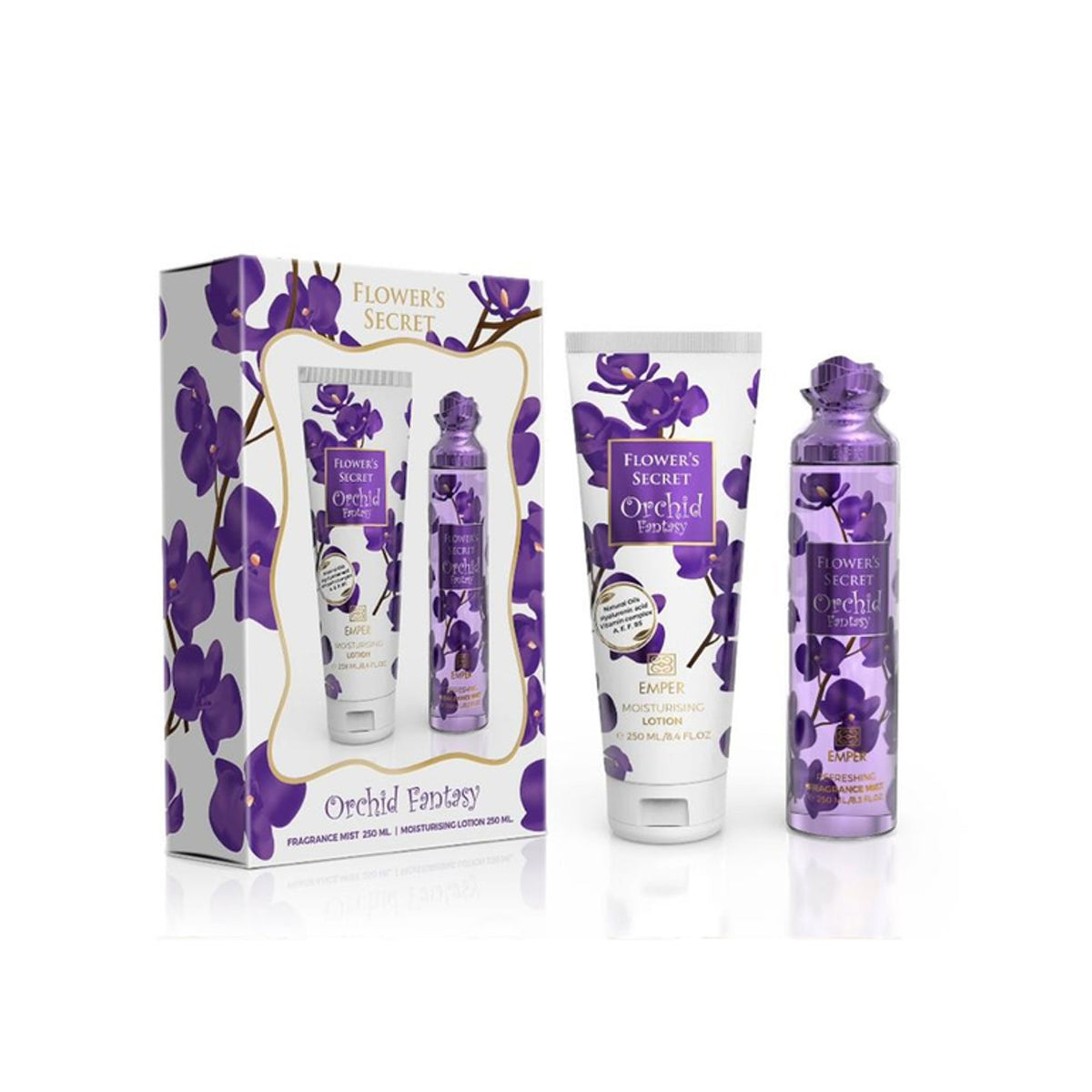 Emper Flower’s Secret Orchid Fantasy Body Mist & Lotion Gift Set — 2 Pieces