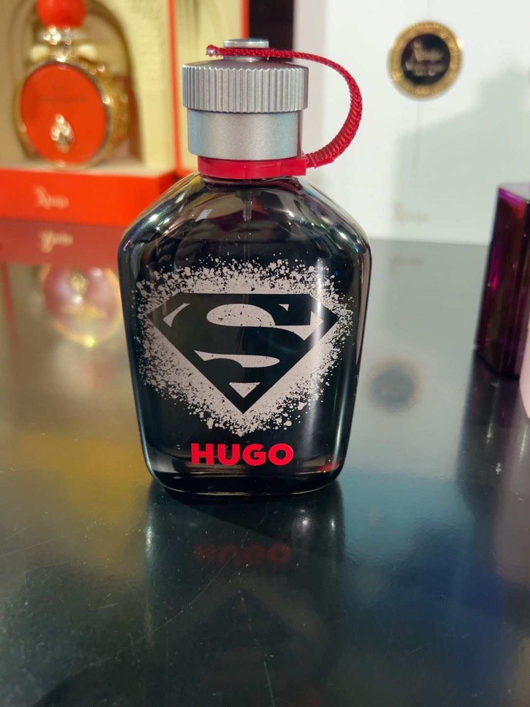 HUGO x Superman Collector's Eau de Parfum donated Blessing Shelf bottle