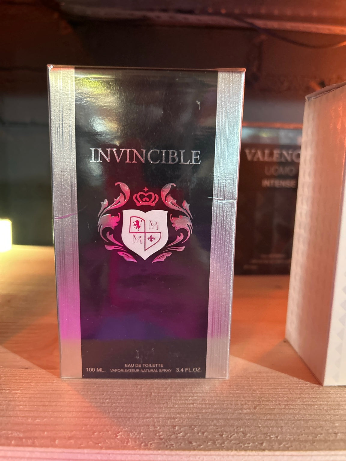 Invincible 100ml — actual donated box