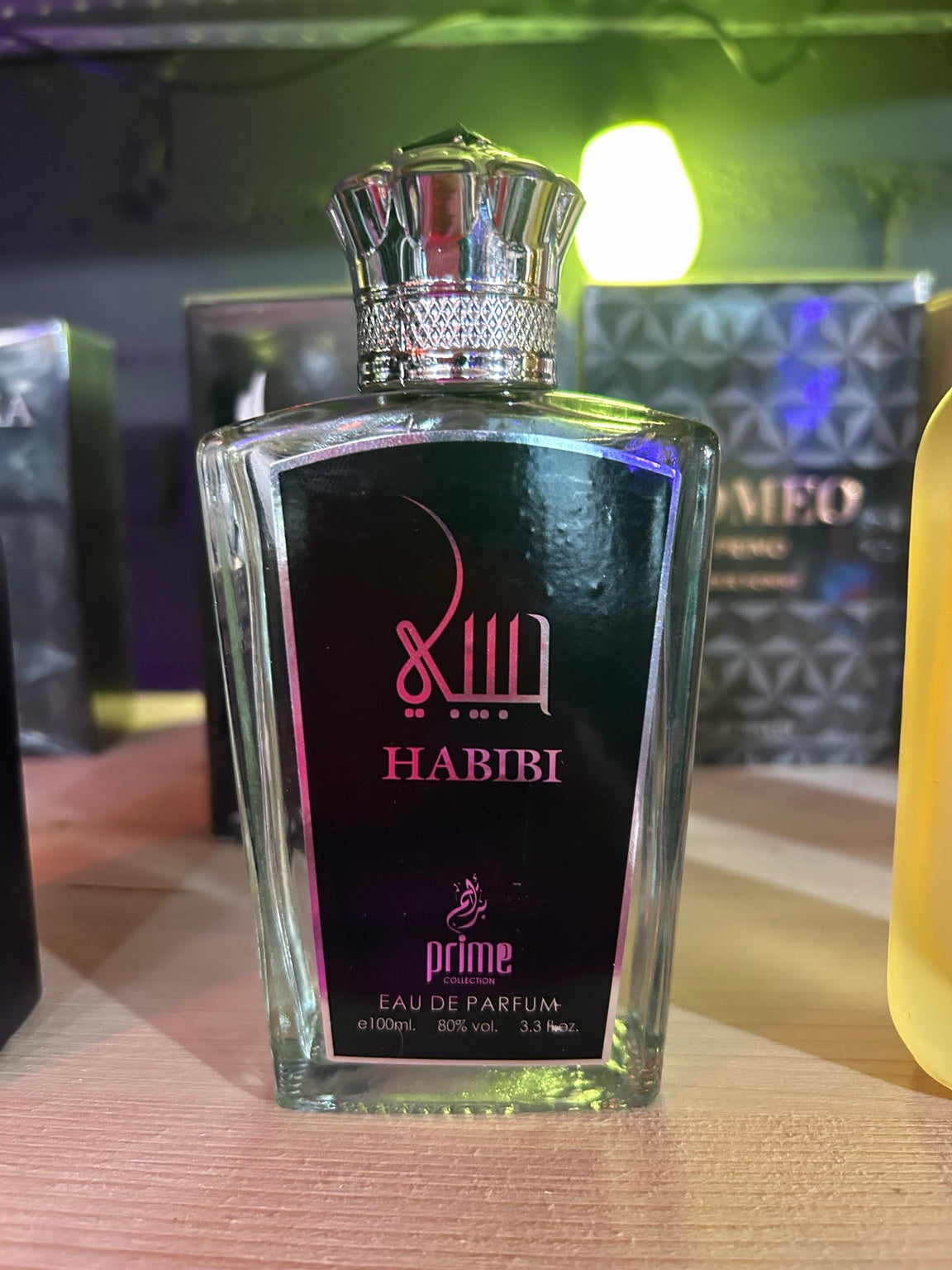 Prime Collection Habibi — actual donated bottle