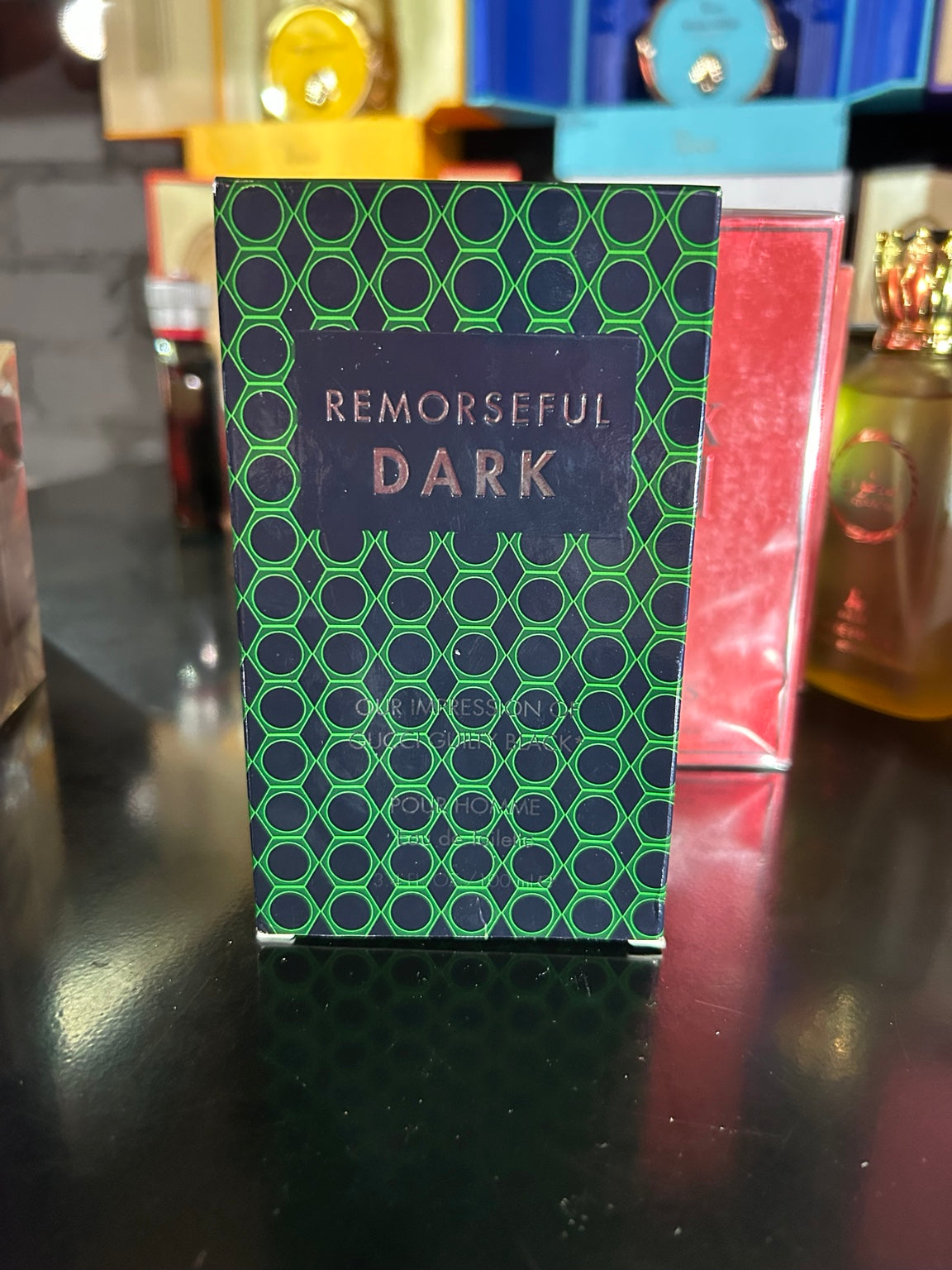 Actual donated Solo Fragrances Remorseful Dark for Men 100ml box