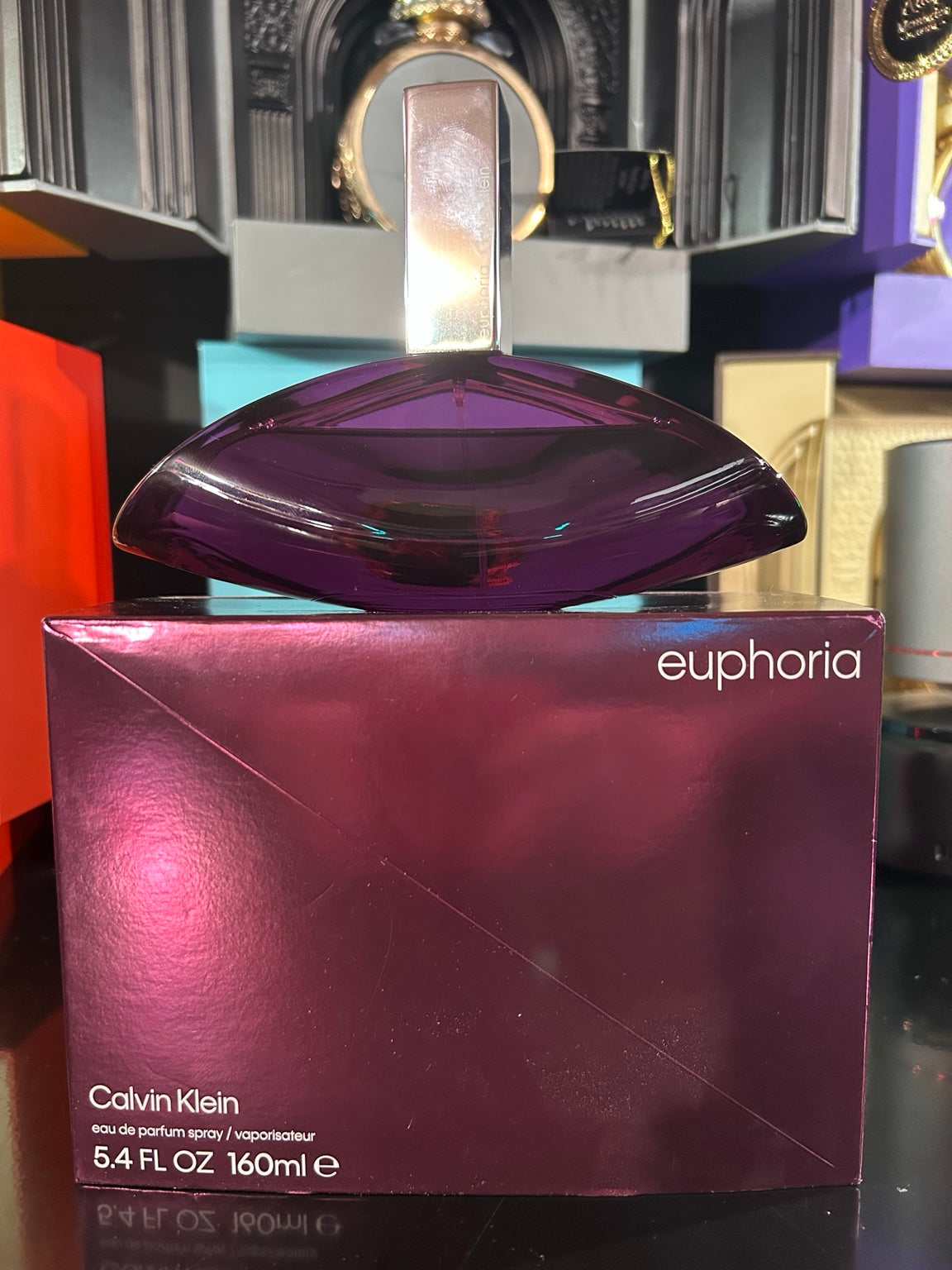 Calvin Klein Euphoria 160ml personal-collection bottle and packaging