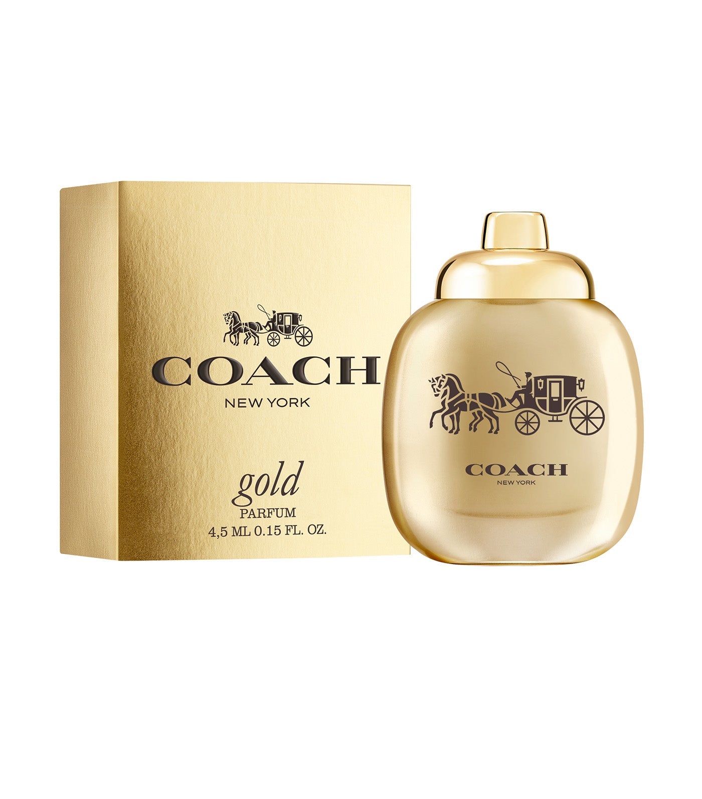 Coach Gold Women’s Parfum 4.5ml mini dabber with box