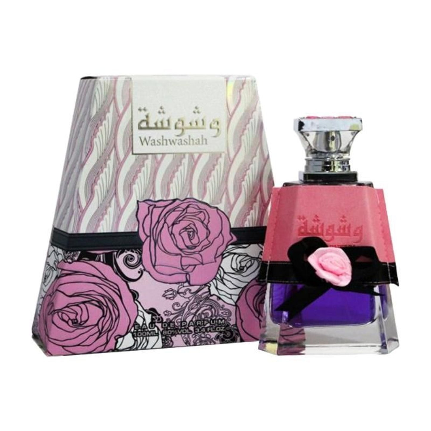 Lattafa Washwashah Women’s Two-Piece Fragrance Set – 100ml + 50ml