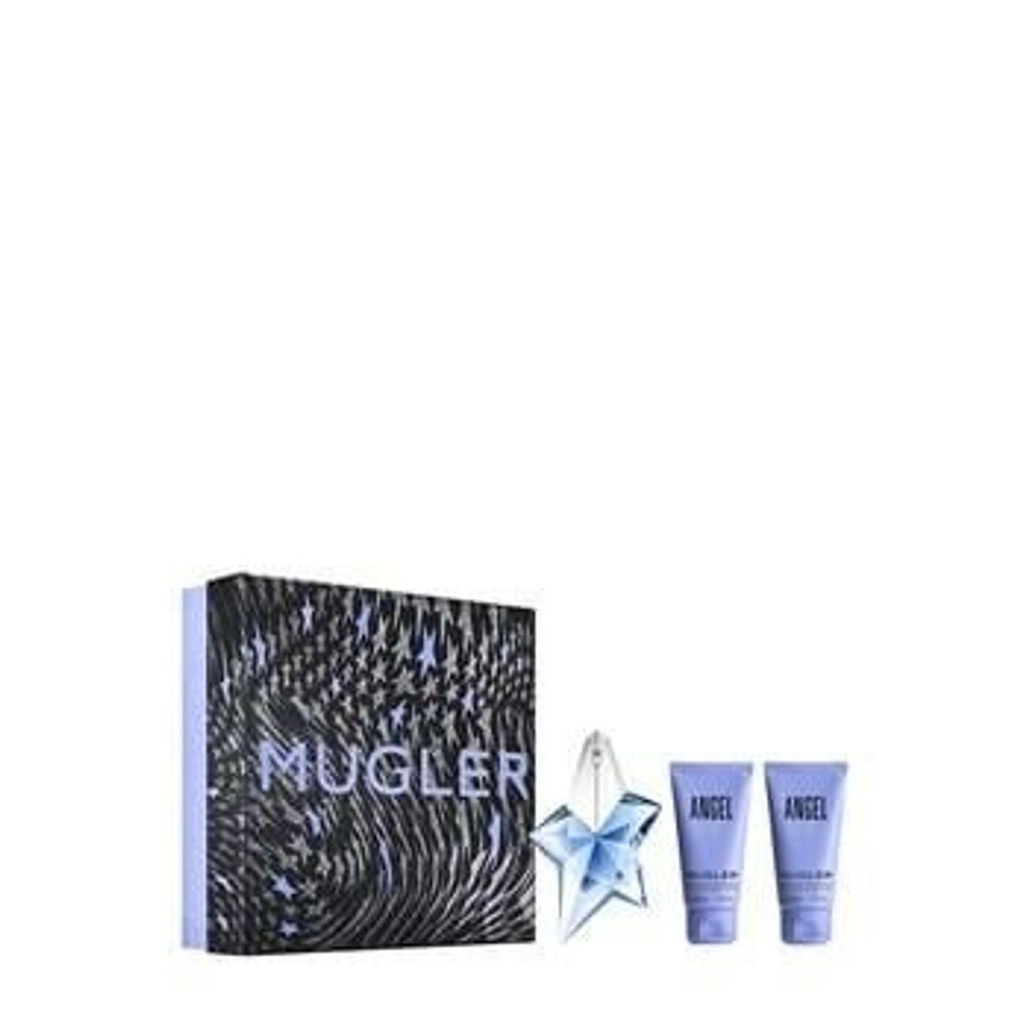Mugler Angel Eau de Parfum gift set with shower gel and body lotion