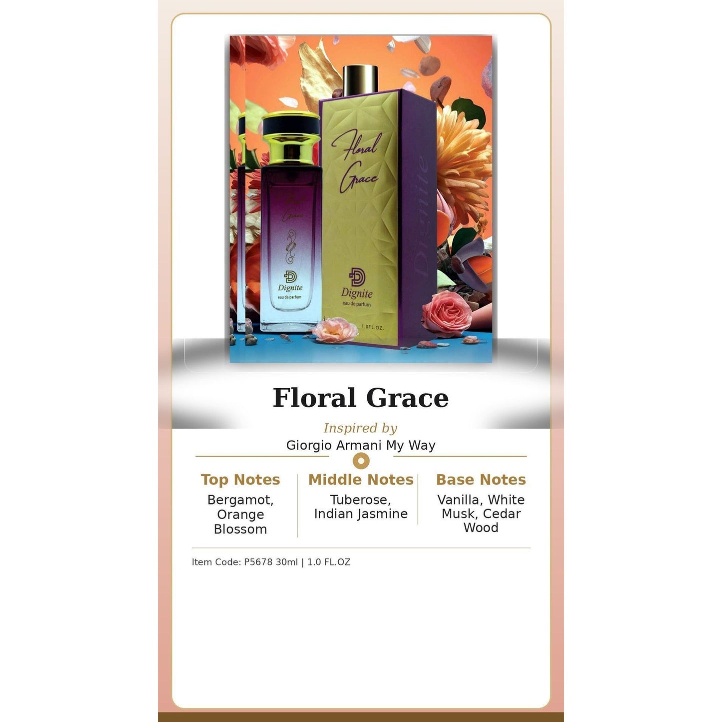Dignite Floral Grace Women’s Eau de Parfum – 30ml