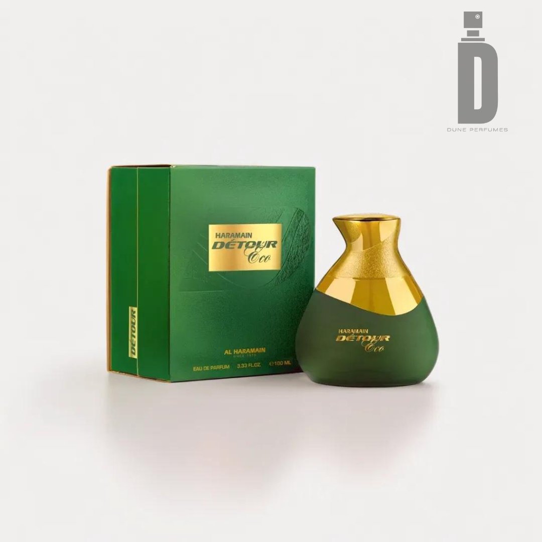 Al Haramain Detour Eco Eau de Parfum 100ml bottle and box