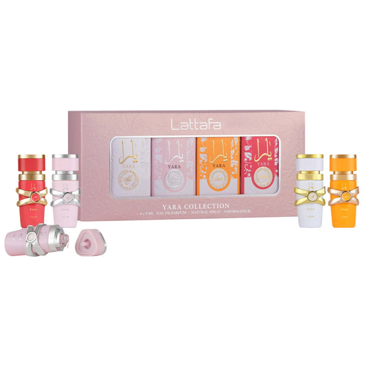 Lattafa Yara Women’s Four-Piece Mini Eau de Parfum Collection – 4 x 5ml