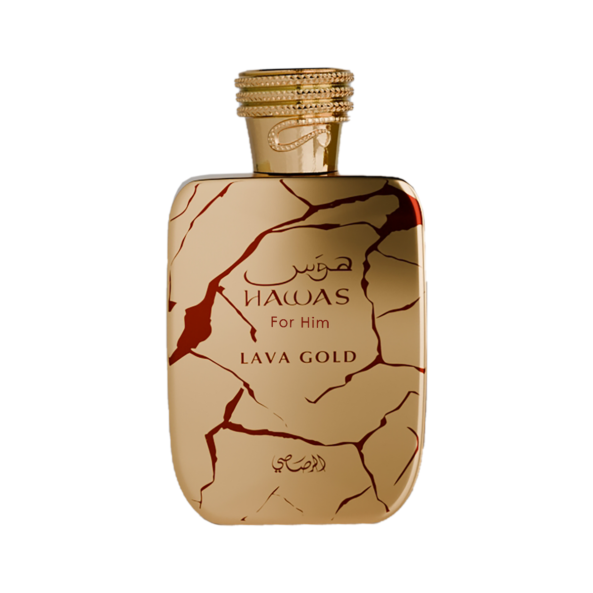 Rasasi Hawas Lava Gold 100ml bottle