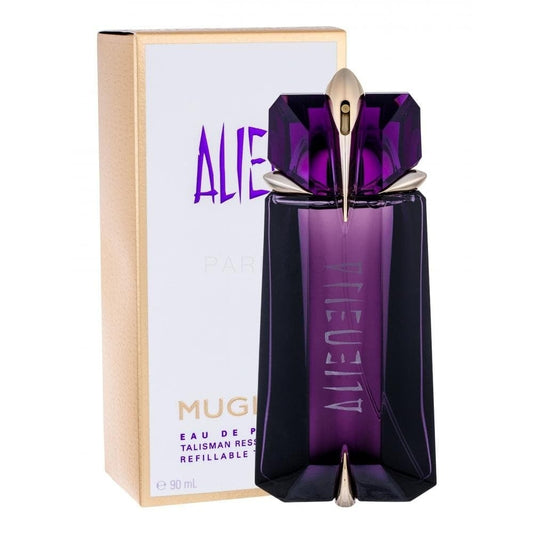 Mugler Alien Eau de Parfum 90ml refillable bottle and box