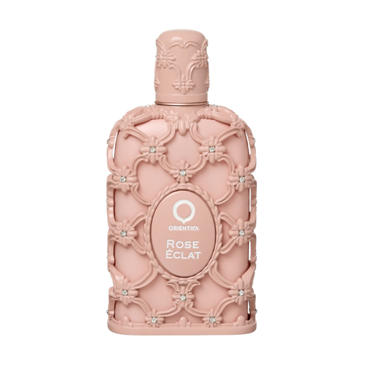 Orientica Rose Eclat 80ml bottle; tester presentation may vary