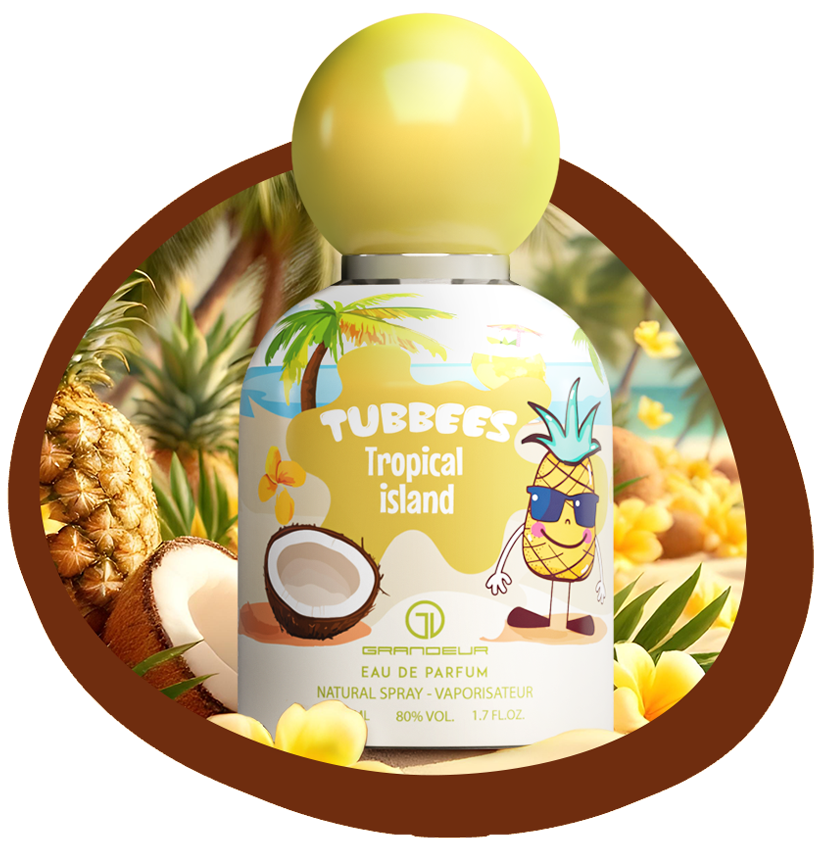 Grandeur Tubbees Tropical Island Eau de Parfum 50ml