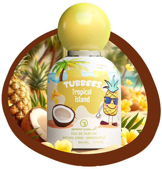 Grandeur Tubbees Tropical Island Eau de Parfum 50ml