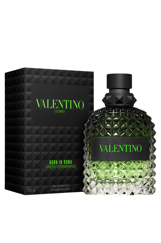 Valentino Uomo Born in Roma Green Stravaganza Eau de Toilette 100ml with box