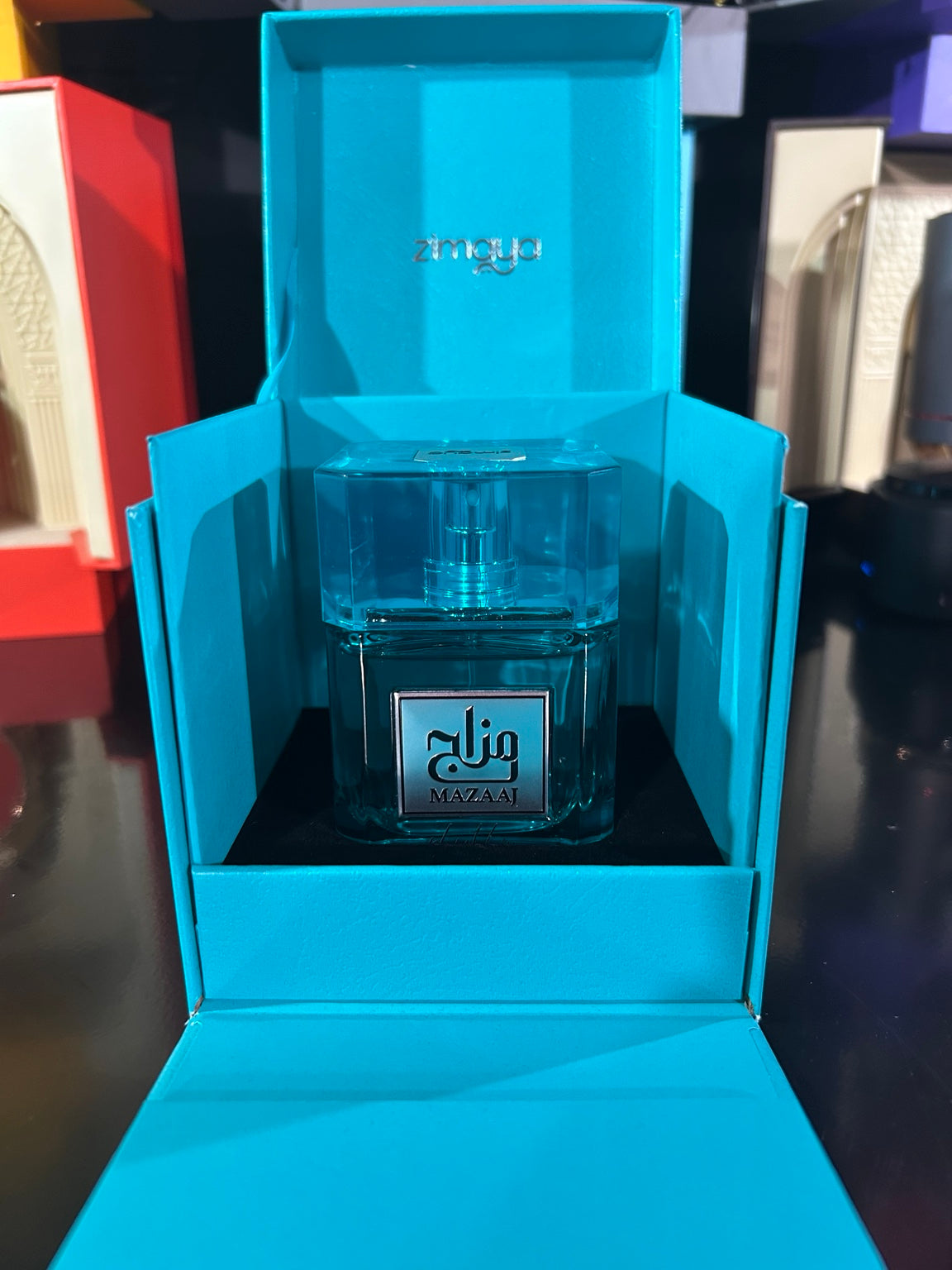 Zimaya Mazaaj 100ml bottle and packaging